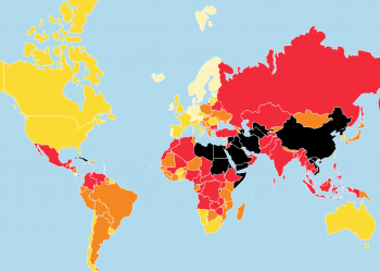 প্রেস ফ্রিডম ইনডেক্স এ বাংলাদেশ ১৮০ তে ১৫২!