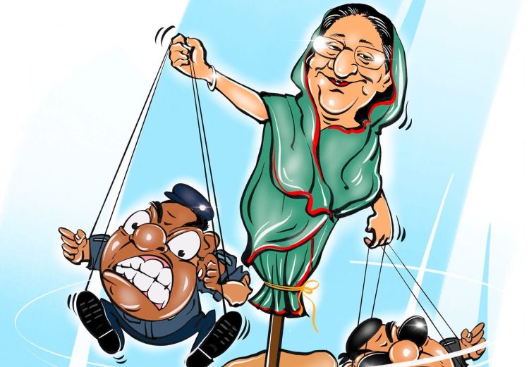 দেশে শক্তিশালী বিরোধী দল নেই!!!